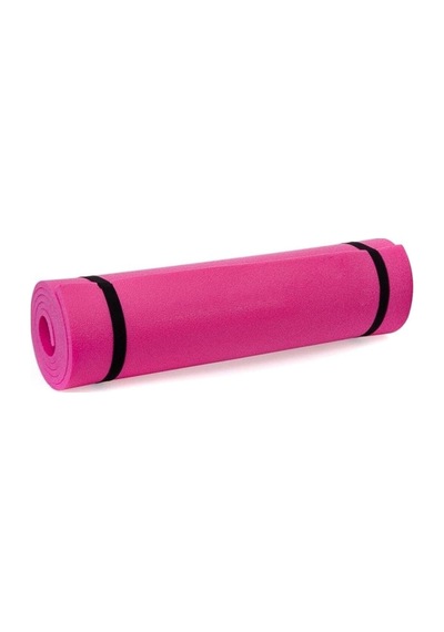 10 Mm Pembe Pilates Matı - Pilates Minderi - Egzersiz Minderi - Yer Matı 180 Cm X 60 Cm X 1 Cm Pembe Çok Renkli