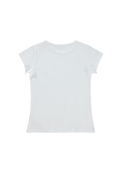 Civil Girls Basic 6-9 Yaş Tişört - Beyaz