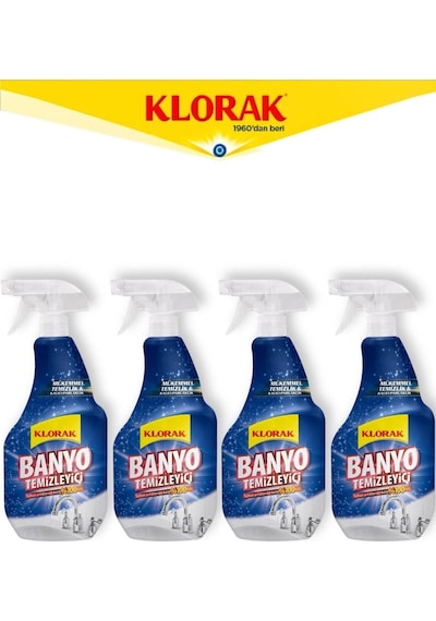 Banyo Temizleyici 750 Ml 4 Adet