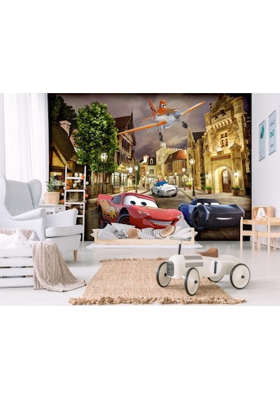 Şimşek Mcqueen Duvar Kağıdı (397454806)