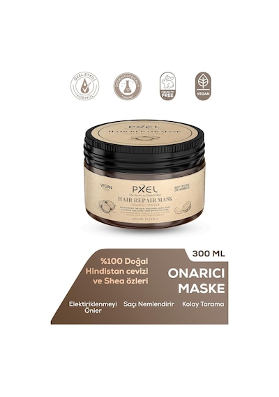 Lexroo Onarıcı Saç Maskesi 300 Ml - Vegan Formül