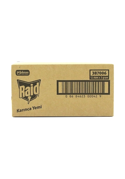 Raid 2 Parça Karınca Yemi Bx40