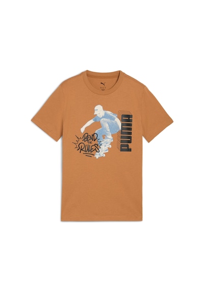 Puma Mıd90s Graphıc I Genç Tişört 688464 67 Kahverengi