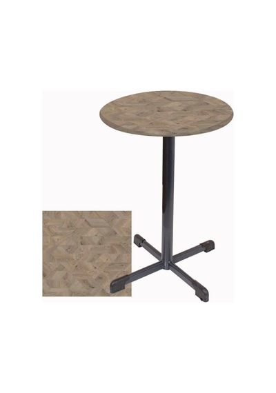 Bistro Masa Halley - Werzalit, Wermodin Ve Allzalit Tabla 70 Cm Çap - Edgy Wood Çok Renkli Bistro Masa Halley - Werzalit, Wermodin Ve Allzalit Tabla 70 Cm Çap - Edgy Wood Çok Renkli