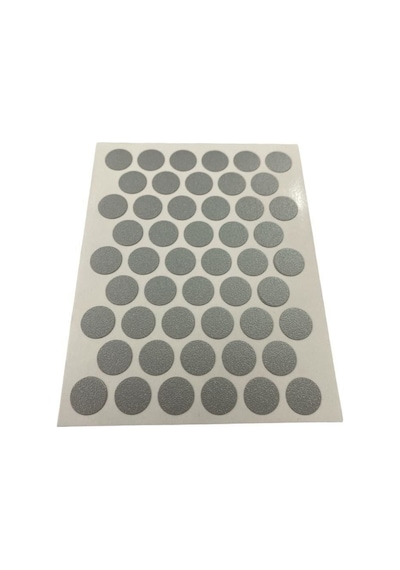 Yapışkanlı Vida Tapası Metalik Gri 14 Mm - Zmff-284541