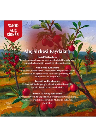 Mim and More Alıç Sirkesi 250 ML