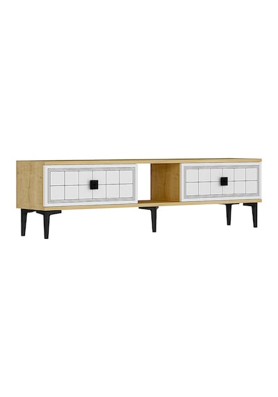 Tsa1501db - Yuka Tv Stand Safirmeşe-beyaz 150cm Safirmeşe-beyaz