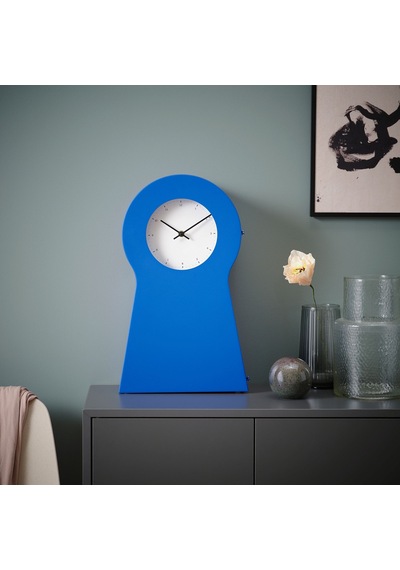 Ikea Ps 1995 Duvar Saati 48 Cm Mavi