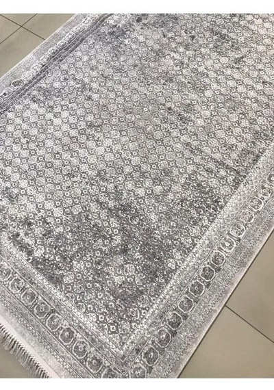 Merinos Halı Rodin 60893 095 Serisi Akrilik Salon Oturma Odası Halısı Gri