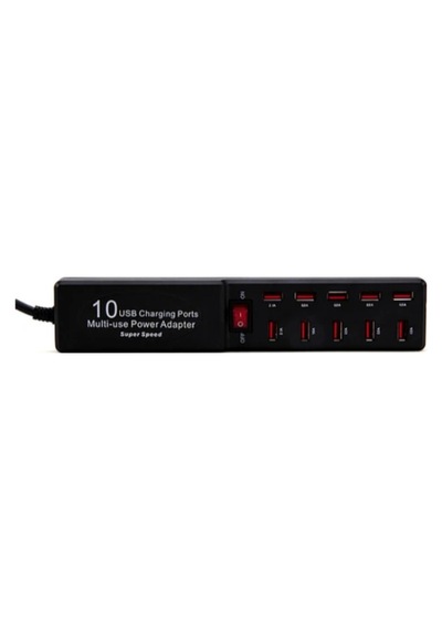 Konyax 10 Portlu Usb Şarj Adaptörü
