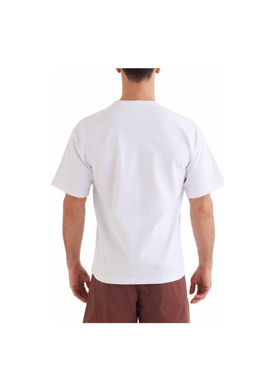 Columbia Csc Heritage Erkek Kısa Kollu T-shirt Beyaz Cs0376-100 001