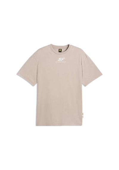 Puma Ferrari Car Graphic Tee Iı Rose Latte Pembe Erkek T-shirt & Polo