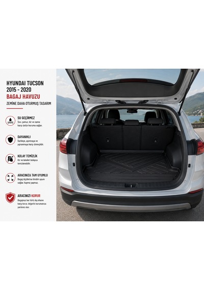 Hyundai Tucson 2015-2020 Arası Bagaj Havuzu