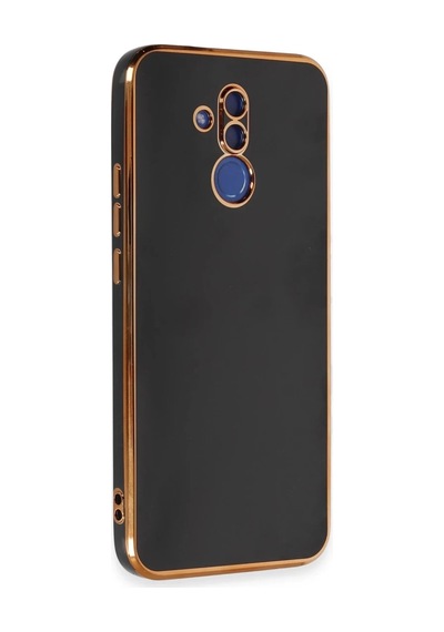 Huawei Mate 20 Lite Uyumlu Kılıf Volet Silikon - Siyah