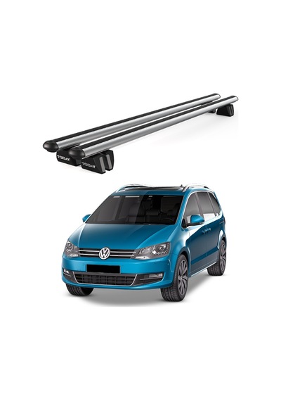Pençe Volkswagen Sharan Ara Atkı 2010-2022 Uyumlu Gri Ara Atkı Port Bagaj Tavan Barı