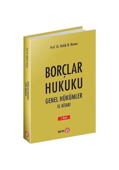 Borçlar Hukuku Genel Hükümler El Kitabı