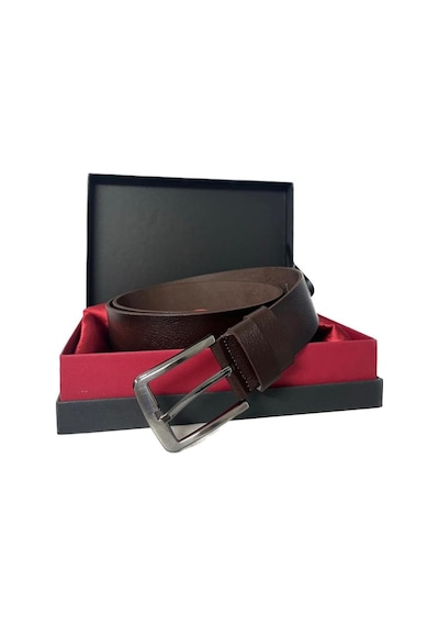 Fossil Kahverengi Hakiki Düz Deri Spor 4 Cm Erkek Kemeri-110 Kahverengi