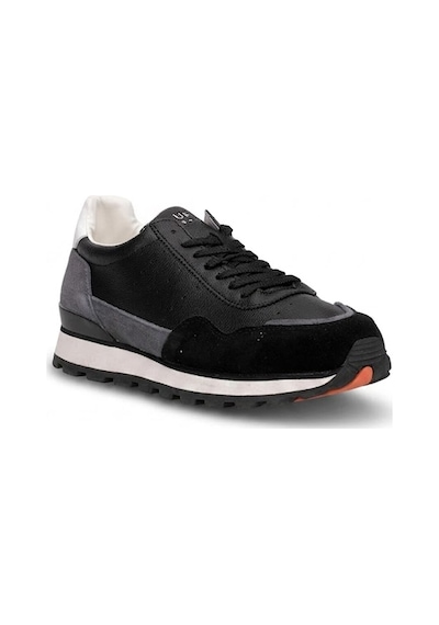 Lufian 111230302 Leo Erkek Hakiki Deri Klasik Sneaker Siyah