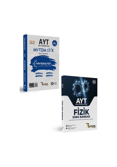 Ayt Matematik Soru Bankası Ve Ayt Fizik Soru Bankası Seti 2 Kitap