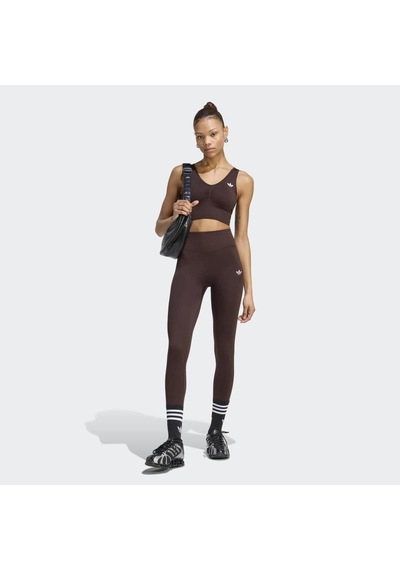Adidas Ia4522 Seamless Tıght Kadın Spor Tayt Kahverengi
