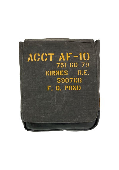 Old Cotton Cargo Vintage Su Geçirmez Kanvas Salaş Unisex Günlük Okul Tablet Sırt Çantası Naoko S 24x30cm Gri