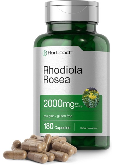 Horbäach Rhodiola Rosea 2000mg 180 Caps Aromasız