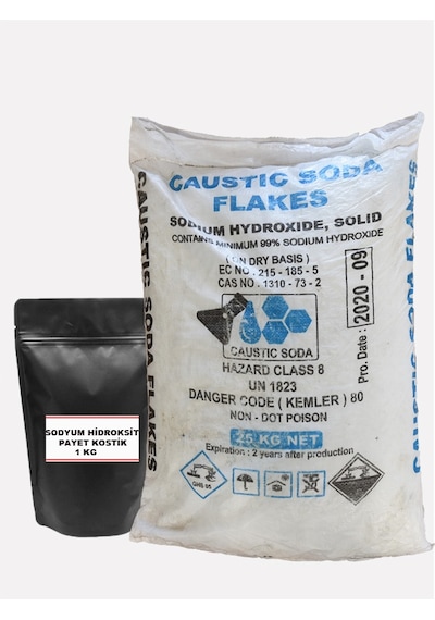 Sodyum Hidroksit Payet Kostik 1 KG