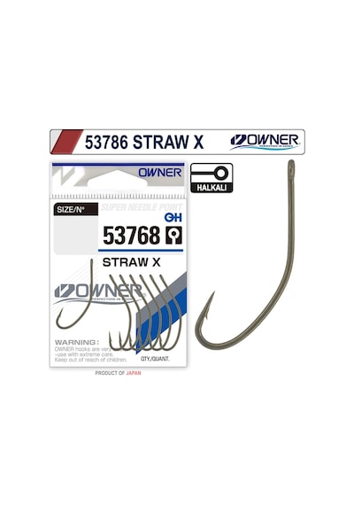 Owner 53768 Straw X Brown Iğne No: 1