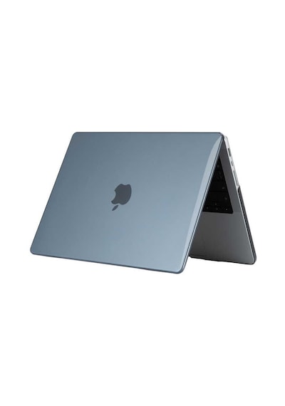 Apple Uyumlu MacBook 14.2' 2021 Zore Msoft Kristal Kapak Siyah
