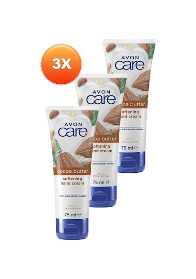 Avon Care Kakao Yağı İçeren El Kremi 3 x 75 ML