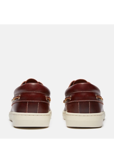 Timberland Portofino Pier Boat Shoe Erkek Günlük Ayakkabı-34015 Koyu Kahverengi