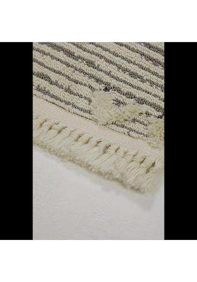 Hoom Rugs Step 2205 Gri İskandinav Halı Gri