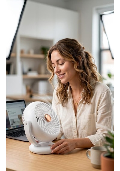 Hs-365 Masaüstü Vantilatör Şarjlı Mini Fan, 3 Kademeli Hava Sirkülasyonlu Usb Masa Vantilatörü, 360 Derece Dönebilen Sessiz Taşınabilir Vantilatör, Ev, Ofis Ve Dış Mekan Uyumlu Şarj Edilebilir Beyaz Hs-365 Masaüstü Vantilatör Şarjlı Mini Fan, 3 Kademeli Hava Sirkülasyonlu Usb Masa Vantilatörü, 360 Derece Dönebilen Sessiz Taşınabilir Vantilatör, Ev, Ofis Ve Dış Mekan Uyumlu Şarj Edilebilir Beyaz