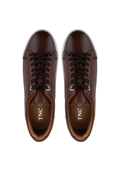 Tamer Tanca Kadın Hakiki Deri Taba Sneakers & Spor Ayakkabı 1145 502 Bn Ayk Y26 Taba