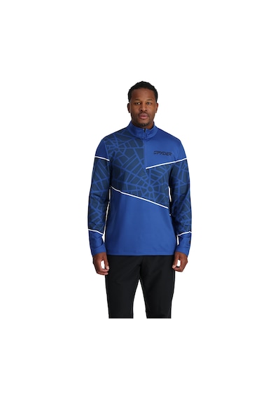 Spyder Spyder Vital 1/2 Zip Erkek Mavi İçlik Üst Z4