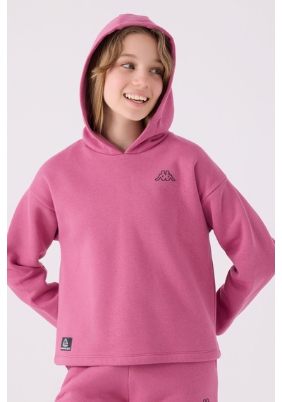 Kappa Kız Çocuk Pembe Sweatshirt 5274-45397 Pembe