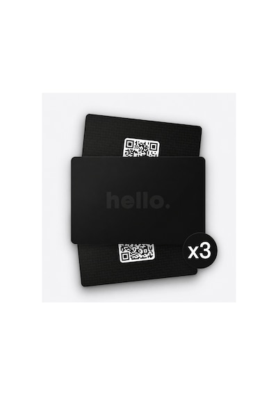 Meo 10'lu Paket - Hello Akıllı Kartvizit - Nfc Ve Qr Kodlu Dijital Kartvizit