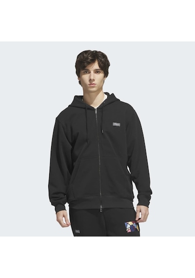 Adidas Kq6273 Gonz Graph Hdy Erkek Sweatshirt Siyah
