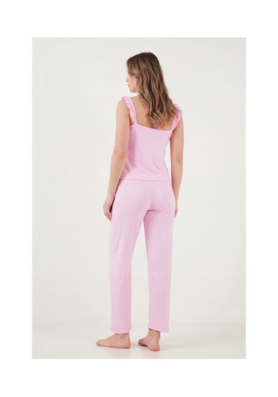 Lela Bayan Pijama Takımı 65770715 Pembe