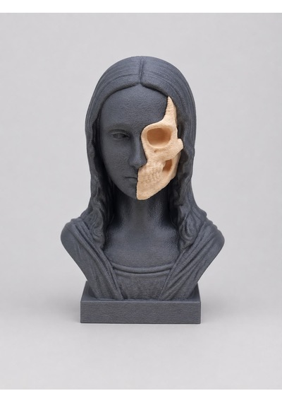 Yaşam Ve Ölüm 14cm Dekoratif Biblo 3d Baskı 15cm