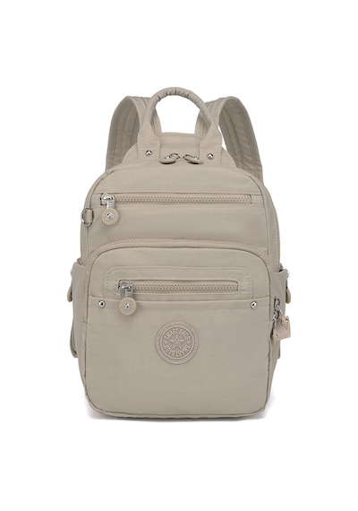 Smart Bags Günlük Küçük Boy Su Geçirmez Krınkıl Kumaş Kadın Sırt Çantası Bej