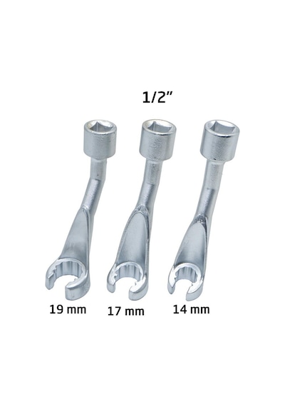 6570 Yakıt Enjektör Ve Sensör Sökme Lokma Seti 1/2" - 3 Parça
