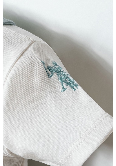 U.S. Polo Assn. U.s. Polo Assn Erkek Bebek 2 Li Salopet T-şhirt Takım Nil-2377 Nil