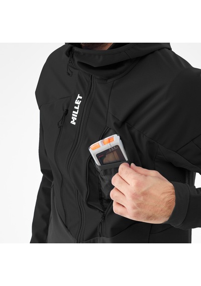 Millet Whıte Softshell Erkek Ceket Mıv9905 N0247 Siyah