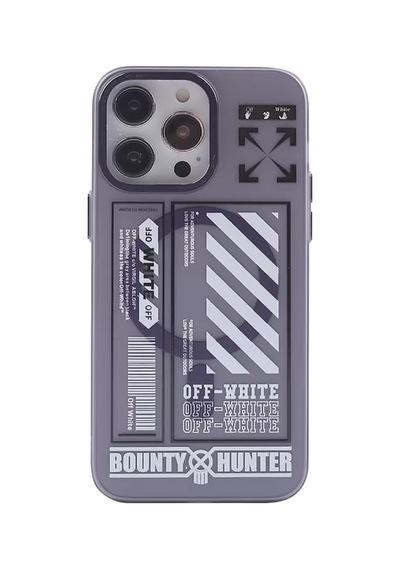 Newface Apple İphone 14 Pro Max Kılıf Apollo Magneticsafe Desenli Kapak - Apollo Mor - 1