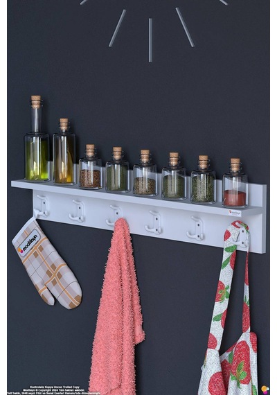 Kedi 18 Kancalı Mutfak Askısı 3'lü Set 81,4x19 Cm - Şık Tasarım, Çok Amaçlı Düzenleyici Ve Yer Tasarrufu Beyaz Kedi 18 Kancalı Mutfak Askısı 3'lü Set 81,4x19 Cm - Şık Tasarım, Çok Amaçlı Düzenleyici Ve Yer Tasarrufu Beyaz