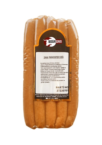 Boğadan Frankfurter Sosis 2 KG