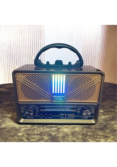 18 Cm 3 Bant Nostajik Usb Bluetooth Radyo 0513
