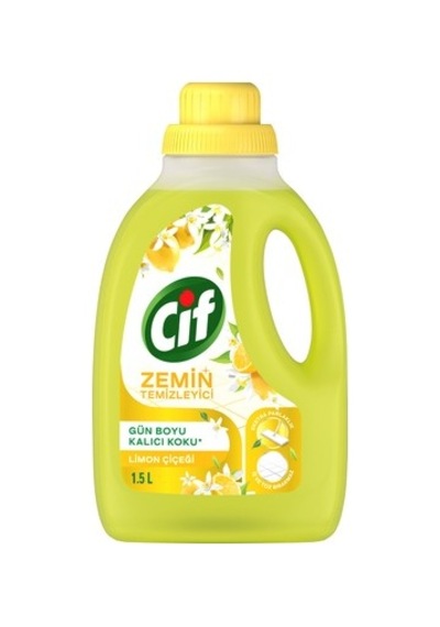 1500 Ml Limon Çiçeği Kokusuyla Kalıcı Temizlik Ürünü 508 Yeşil