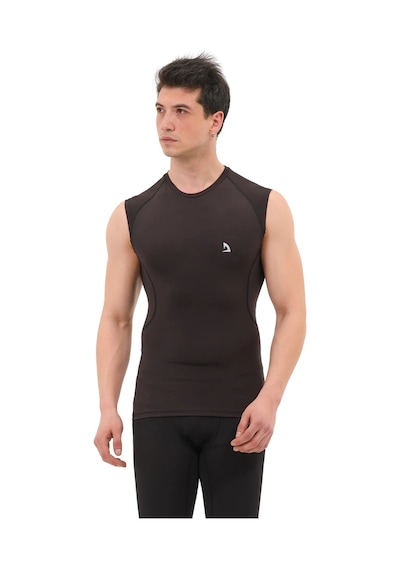 Hnc Sport Kolsuz Compression Spor Body Gym Fitness Biker T-shirt Si Yah
